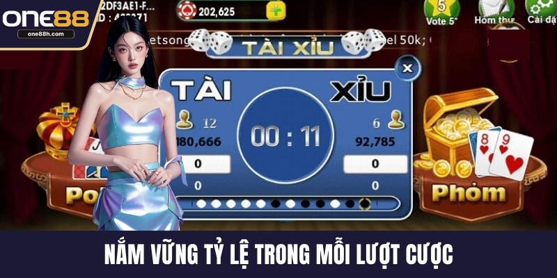 Nắm vững tỷ lệ trong mỗi lượt cược